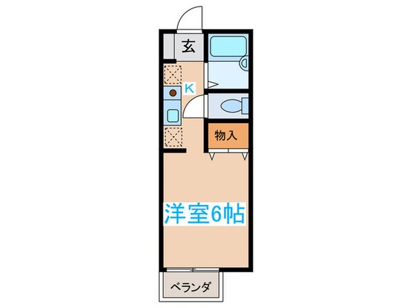 ドルフ北烏山Ａの物件間取画像